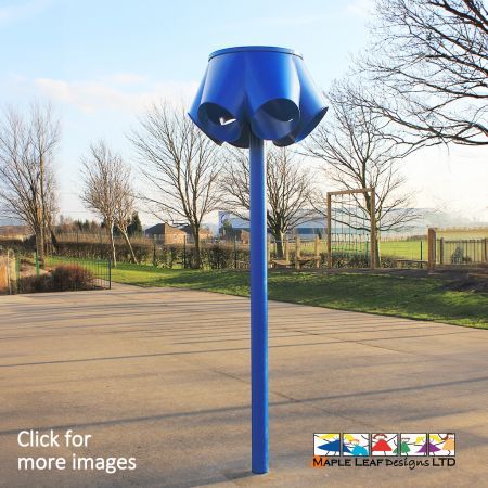 Balancing, jumping, throwing, catching and hand-eye coordination are all important aspects of a child’s development. When you throw the ball into the Witches Cauldron, you never know which shoot it will appear out of -  adding a surprise element every time you play. Our Witches Cauldrons come in a variety of different colours, to suit the theme of your school/playground.
