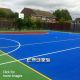 Are you looking for colourful, professional markings in your Ball Court? Take a look at our Acrylic Ball Court Markings! We can design different areas, perfectly suited to your chosen activities, clearly defining different parameters with distinguishable block colours and solid lines. These markings will stand out impressively on your new and existing surfaces.
