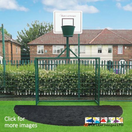 Encourage physical activity and enhance sports play provision in the playground with a MUGA. This unit can either be used for breaktime fun, or for outdoor PE classes. A MUGA utilises space in a convenient, economical way - customisable to your liking! They are incredibly versatile units that can be used in conjunction with a variety of surfaces, fencing options and markings.