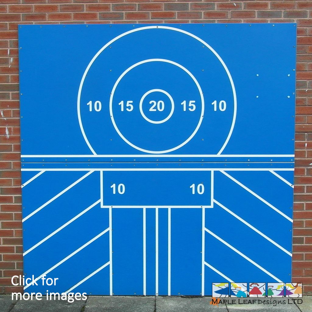 Large HDPE Ball Target by Maple Leaf Designs. The One-Stop Playground ...