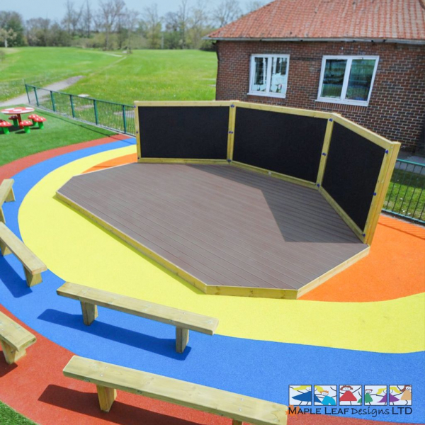 Triple Chalkboard Stage by Maple Leaf Designs. The One-Stop Playground ...