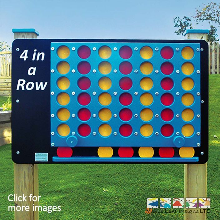 Row Fun Designs Four in a Row Game Panel by Maple Leaf Designs. The One-Stop Playground ...
