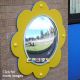 Mirrors in the playground provide children with sensory development fun! The convex mirror creates a unique reflection, allowing children to engage in visual tracking whilst making connections to the ongoings in their peripheral vision. This is a creative way to enhance perception and stimulate self-awareness. Mirrors also help to encourage imaginative and social play, as children can communicate what they are witnessing in the mirror.
