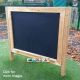 Kids love artistic play and the equipment needn’t be messy or complex! Our Small Free Standing Magnet Compatible Chalkboard is an ideal solution for utilising previously unused space, and introducing elements of mark-making to your playground. The children can role-play being a teacher, practicing the skills they’ve learned in class and relaying information to their peers. This is also a valuable medium for expressing creativity and building artistic skills, whilst improving hand-eye co-ordination. 