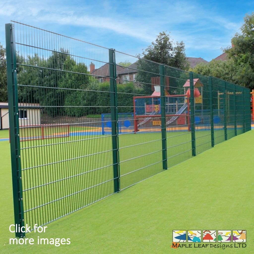 Development Fencing Duex Metal Fencing by Maple Leaf Designs. The One-Stop Playground ...