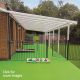We offer our Lean To Metal Frame Pergola with Polycarbonate Roof in various sizes to suit your playground. The polycarbonate roof provides shade on sunny of days as well as shelter from the rain. The shelters make a perfect outdoor classroom, waiting area or quiet area for children to enjoy. We can manufacture these pergolas in various sizes to suit your requirements.