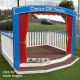 Our Play Theatre is a great way to enhance your playground both aesthetically and functionally. The Play Theatre pictured is our standard version, however we can manufacture corner Play Theatres if this is more suitable for your area. Children can engage in roleplay games and performances during breaktime, lunchtime and lessons, providing the playground with a valuable creative space for budding creatives. The overall design of the Theatre is incredibly aesthetically pleasing; we can engrave the HDPE surround to depict your school name, and/or logo. This will certainly create an eye-catching focal point in the playground! Imaginative play and creativity can be promoted with the use of the this Play Theatre, acting as a dedicated space for performances, musicals, dance routines and shows.