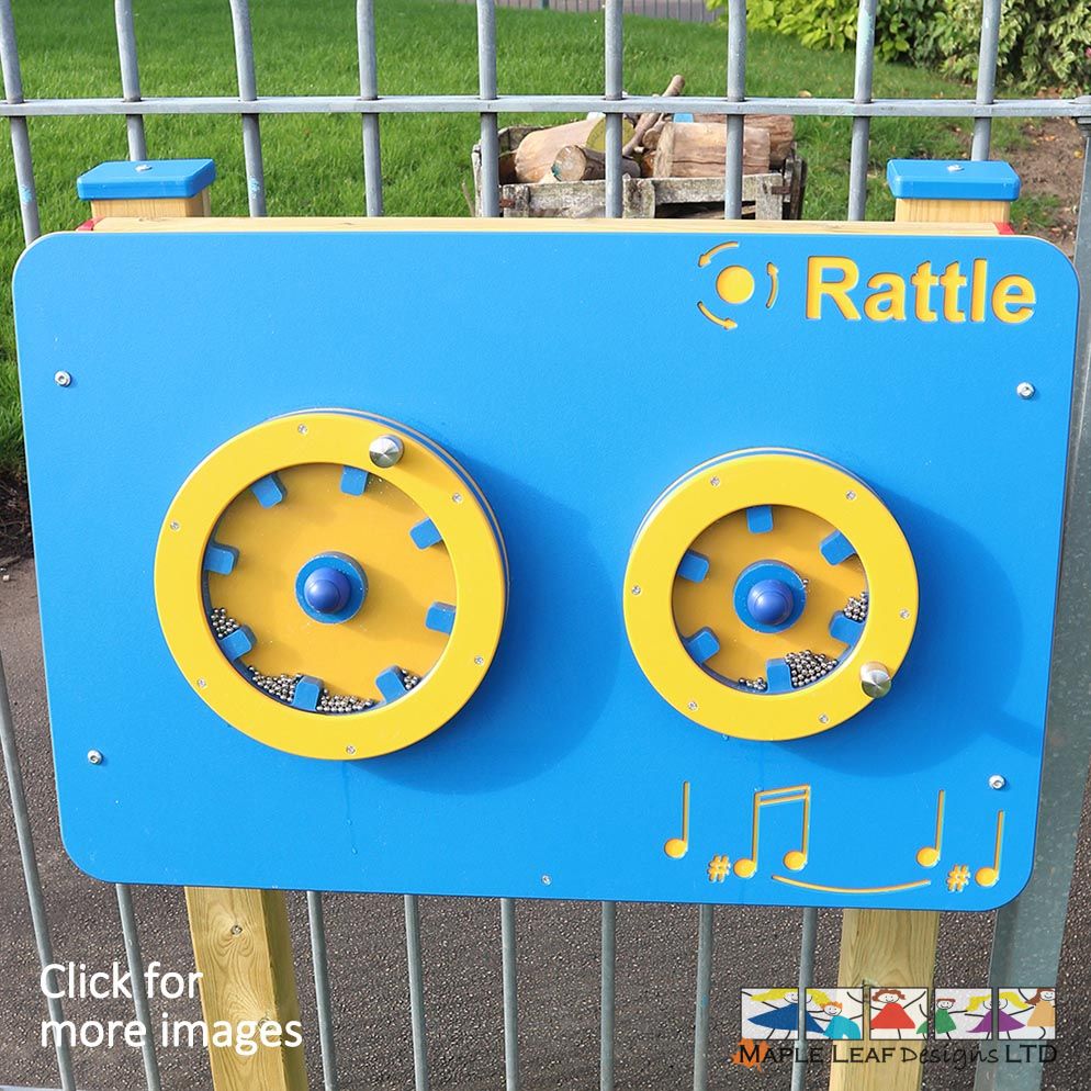 Rattle Music Panel by Maple Leaf Designs. The One-Stop Playground ...