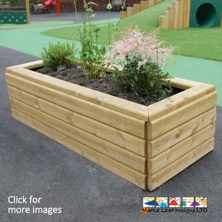 Planters provide children with the opportunity to learn about science and nature in a hands-on way. They will learn how to carefully separate seedlings, dig holes in the soil to plant them, nurture them and watch them grow. This will define their overall motor skills and increase their interest in biology.