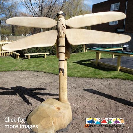 Sculptures create exciting and eye-catching focal points in the playground. Our Special Commissions Sculptures can be designed to any specification that you desire - ideal for depicting school even mascots and emblems, with either a painted or a natural finish. So, let your creativity run wild and we can bring your ideas to life! 