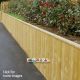 Timber Stockade Fencing is available in heights up to 1.5m, with natural, stained or painted finishes. Stockade can be installed to follow complex and detailed routes; this provides you with a natural appearing retaining wall for banks and split level playgrounds, but acts also as a barrier/fence. Stockade can also be used to create exciting play mazes and zones within Natural Play areas. 