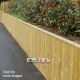 Timber Stockade Fencing is available in heights up to 1.5m, with natural, stained or painted finishes. Stockade can be installed to follow complex and detailed routes; this provides you with a natural appearing retaining wall for banks and split level playgrounds, but acts also as a barrier/fence. Stockade can also be used to create exciting play mazes and zones within Natural Play areas.