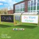 This Free Standing Chalk, Draw & Paint Multi Panel turns mark-making into a group activity. Offering three different mediums for children to apply their imagination to, this unit can also easily double as a teaching aid for outdoor education. The simple timber construction is clean and unobtrusive, making this item a great way to break up an open space and add a focal point to your playground. Mark Making Benefits Through Mark Making, children can visually represent their thoughts and ideas in a creative manner. The individual panels can easily be wiped clean for new markings.