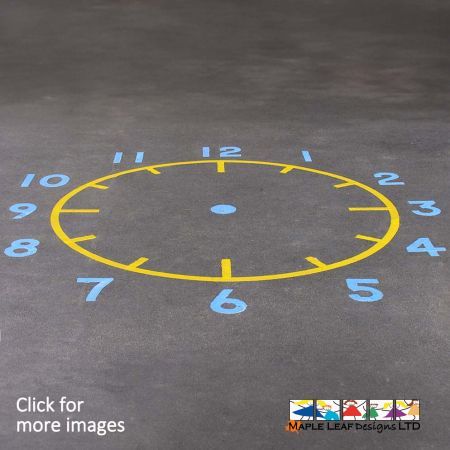Compass Clock Markings by Maple Leaf Designs. The One-Stop Playground ...