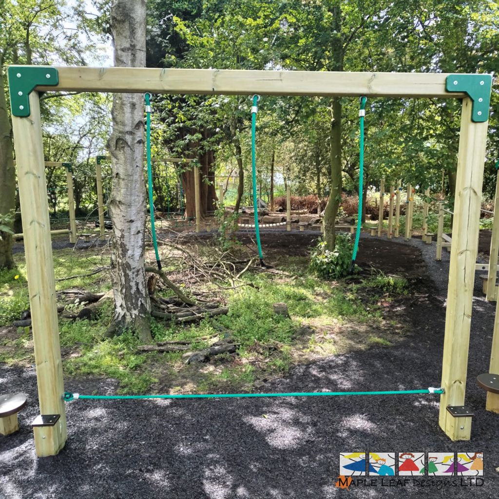 Hnaging Ropes Hanging Ropes by Maple Leaf Designs. The One-Stop Playground ...