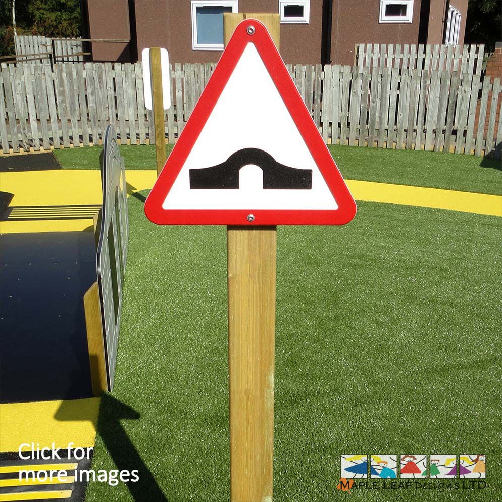 Humpy Bridge Sign Humpback Bridge Road Sign by Maple Leaf Designs. The One-Stop ...