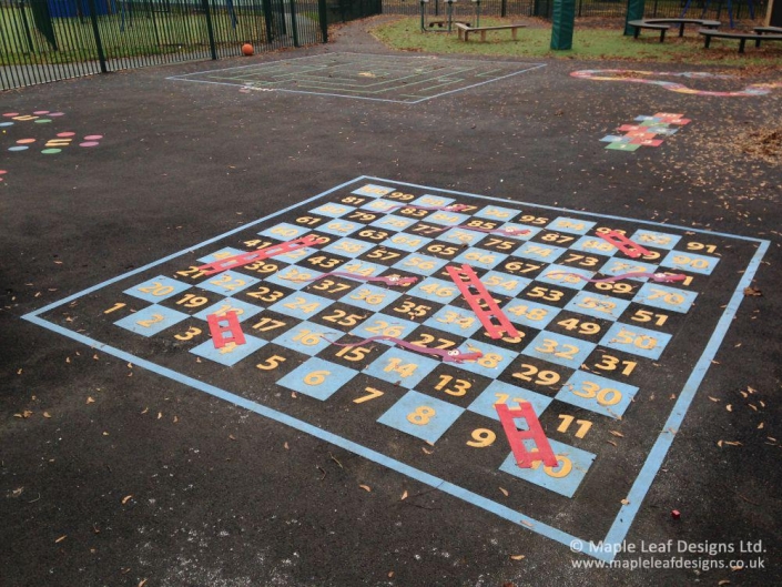 Snakes & Ladders Markings by Maple Leaf Designs. The OneStop