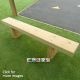 Timber Bench Seat, Seating for Performances, Unobtrusive, Simple, Natural Materials, Seating for Playgrounds