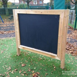 Small Free Standing Magnet Compatible Chalkboard
