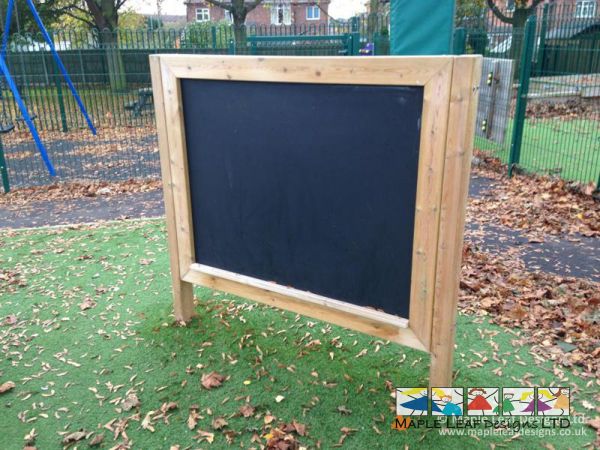 Small Free Standing Magnet Compatible Chalkboard