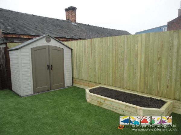 Closed Board Timber Fencing