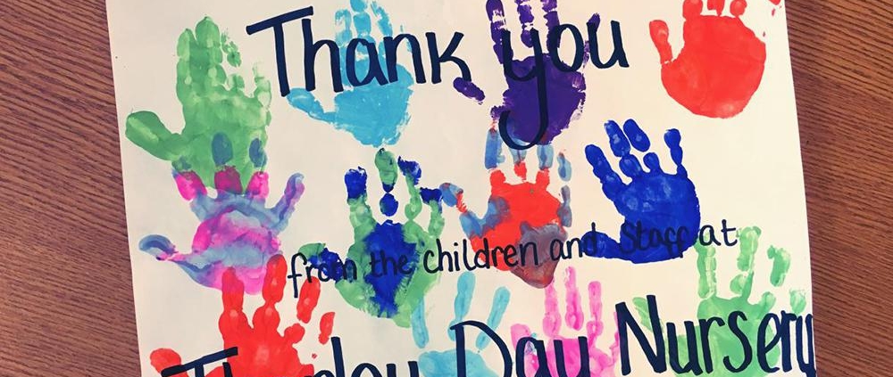 Thorley Day Nursery Thank You