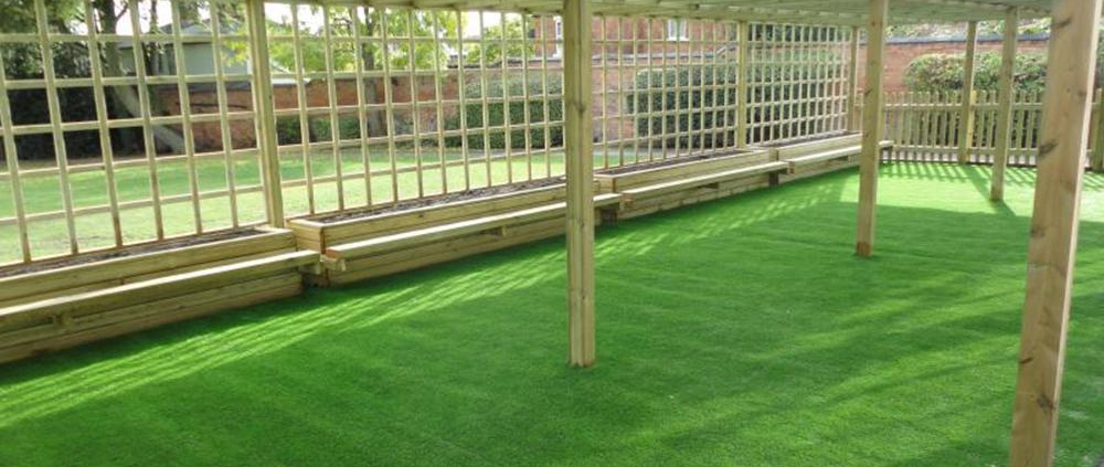 St Joseph's CP Outdoor Teaching Area