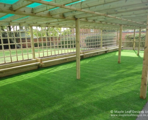 St Joseph's CP Outdoor Teaching Area