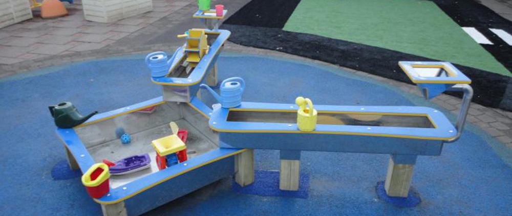 The Willows Primary School Triple Splish Splash Water Trough