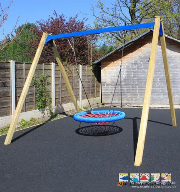 Birds Nest Swing by Maple Leaf Designs. The OneStop Playground