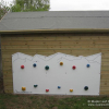 HDPE Wall Mounted Traverse Wall