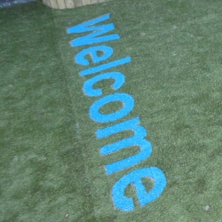 Artificial Grass Lettering
