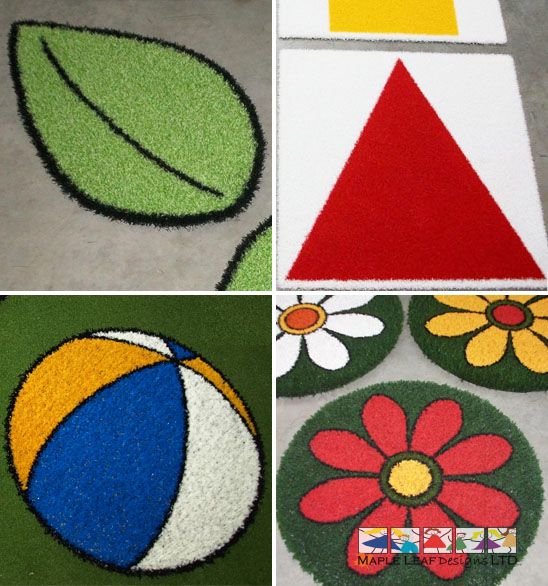 Artificial Grass Shapes