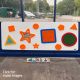 With our Sensory Shape Panel, children will undoubtedly exercise their cognitive skills - using their senses to explore the various different textures. Hand-eye coordination and self-awareness will also be prompted, as children discover the shapes and mediums. Sensory play is crucial in the playground, helping children to understand different forms of stimulation.
