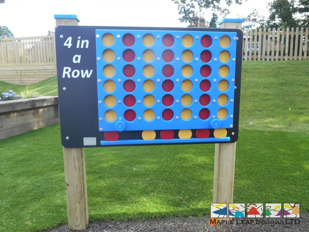 Four in a Row Game Panel by Maple Leaf Designs. The One-Stop Playground ...