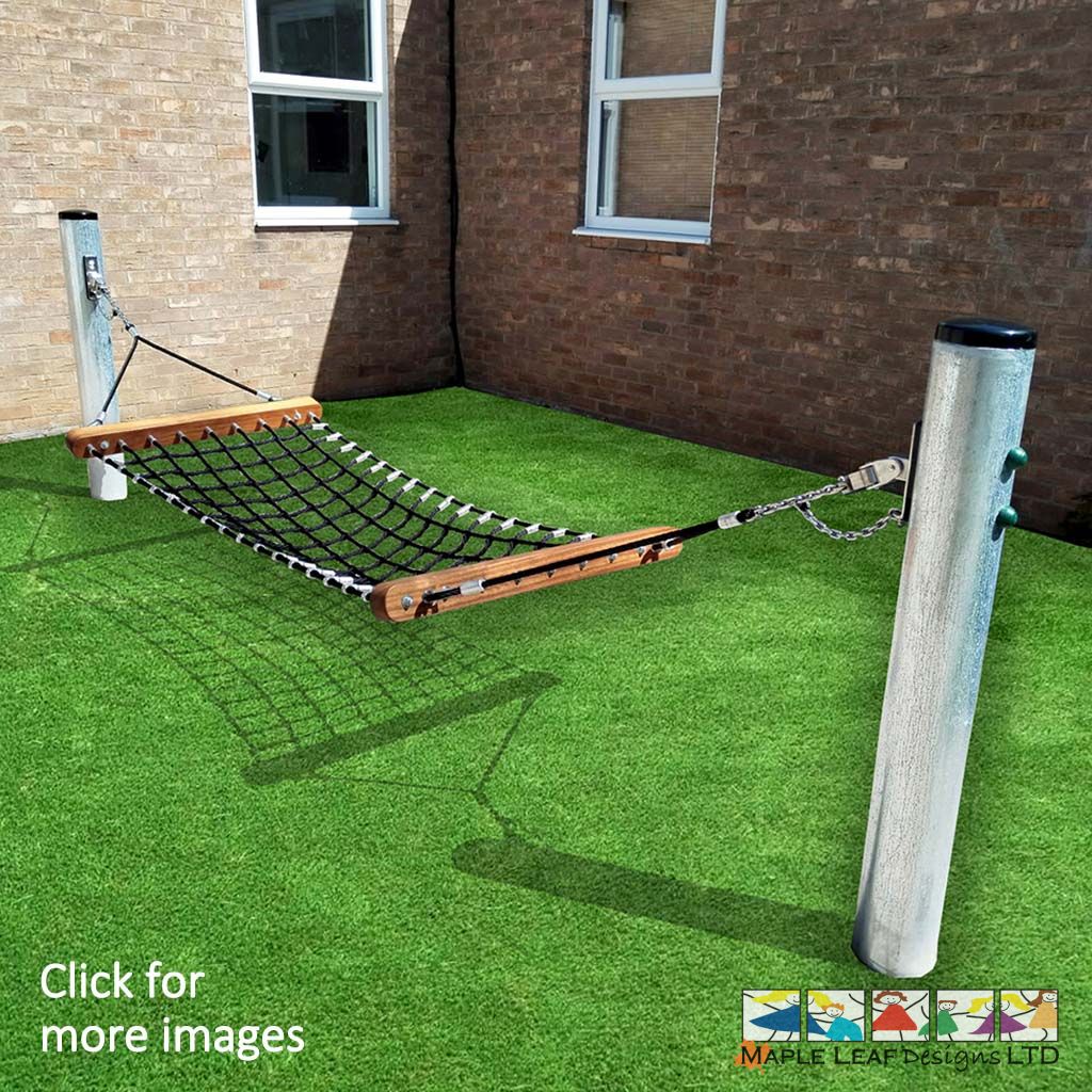 String Rope Hammock Rope Hammock by Maple Leaf Designs. The One-Stop Playground Development ...