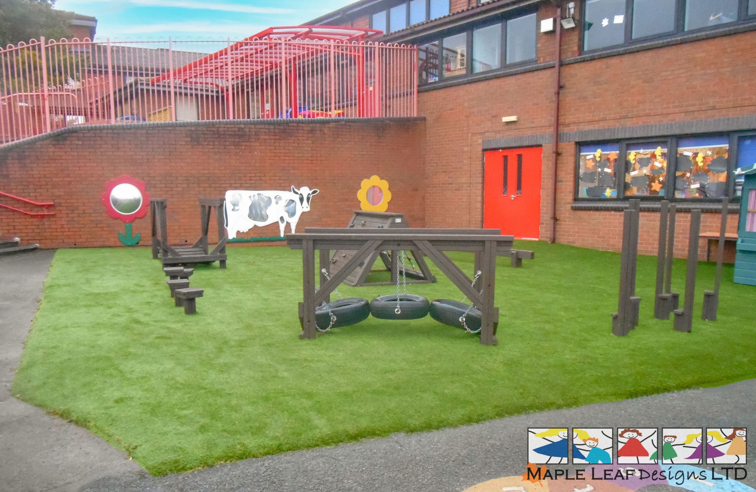 Milking Bank Primary School, Dudley Maple Leaf Designs. The OneStop