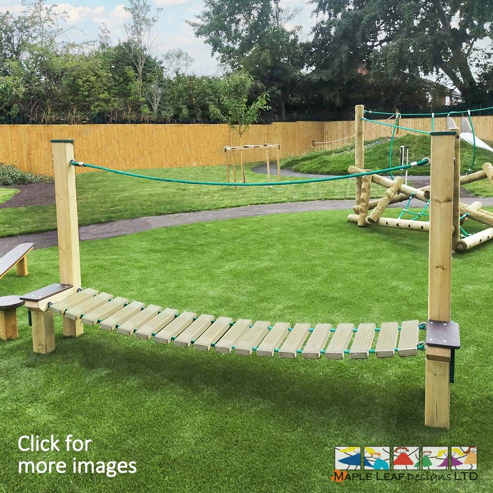 Balance Rbidge Balance Bridge by Maple Leaf Designs. The One-Stop Playground ...