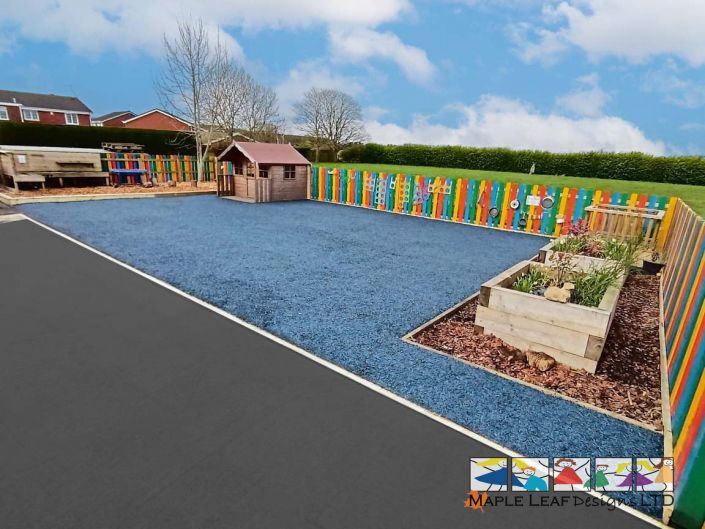 New Hartley First School – Blue Mulch – April 2024 (1)