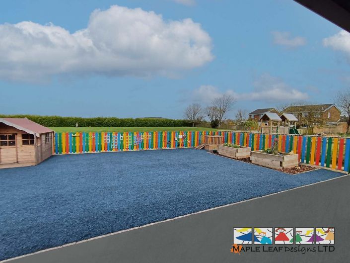 New Hartley First School – Blue Mulch – April 2024 (2)