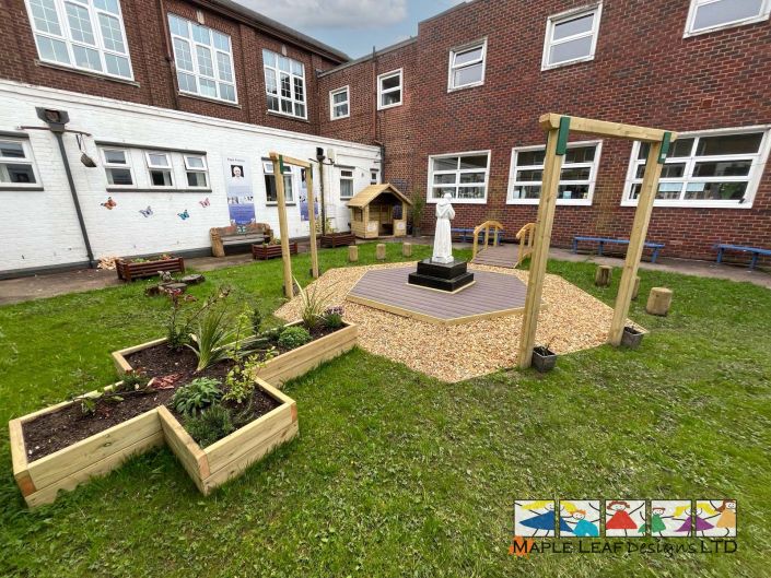 St Clare’s Prayer Garden April 2024 (2)