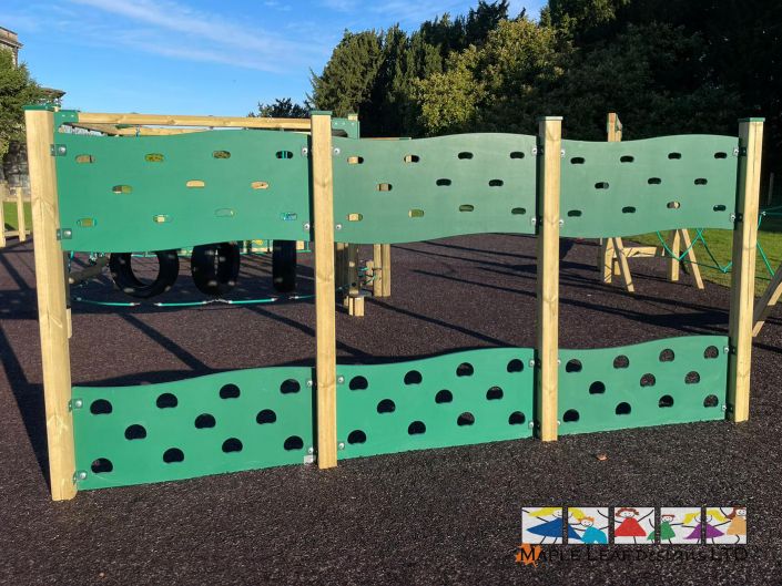 Wings School Trim Trail – HDPE Traverse with Cut Outs – April 2024 – 13