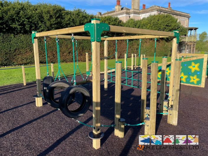 Wings School Trim Trail – Quad Climber – April 2024 – 15