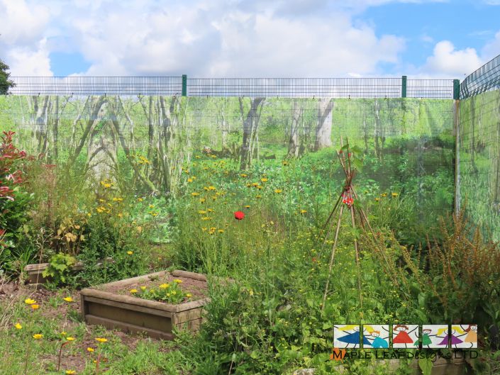 Wild Garlic Printed Scene Screen – Co op Clarice Cliff July 2024 – 1