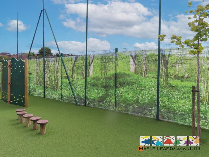 Wild Garlic Printed Scene Screen – Co op Clarice Cliff July 2024 – 10