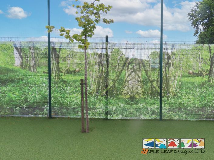 Wild Garlic Printed Scene Screen – Co op Clarice Cliff July 2024 – 11