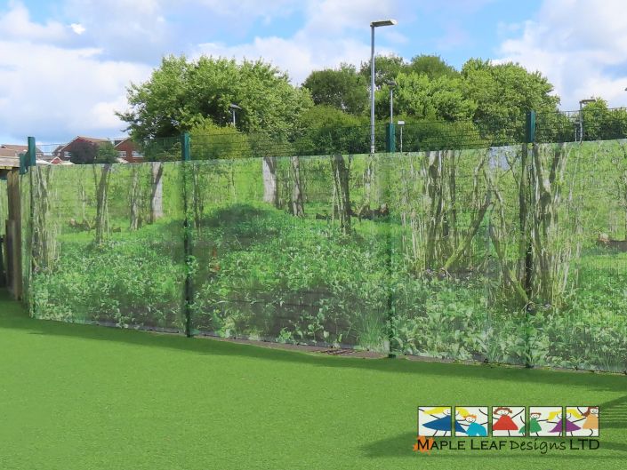 Wild Garlic Printed Scene Screen – Co op Clarice Cliff July 2024 – 2