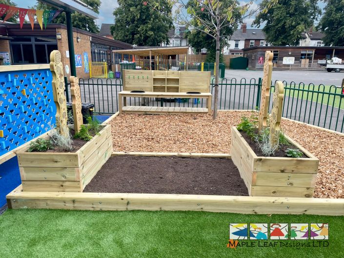 West Park Primary School Natural Play Area – August 2024 – 1