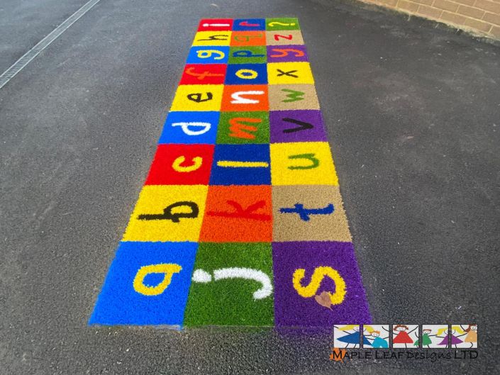 Alphabet Grass 1 – Brookfields Hallwood Park Dec 2024