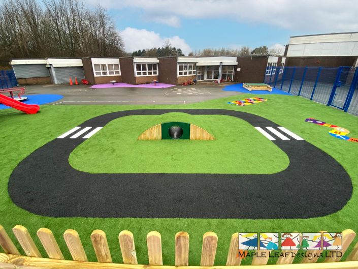 Grass Trackway 1 – Brookfields Hallwood Park Dec 2024